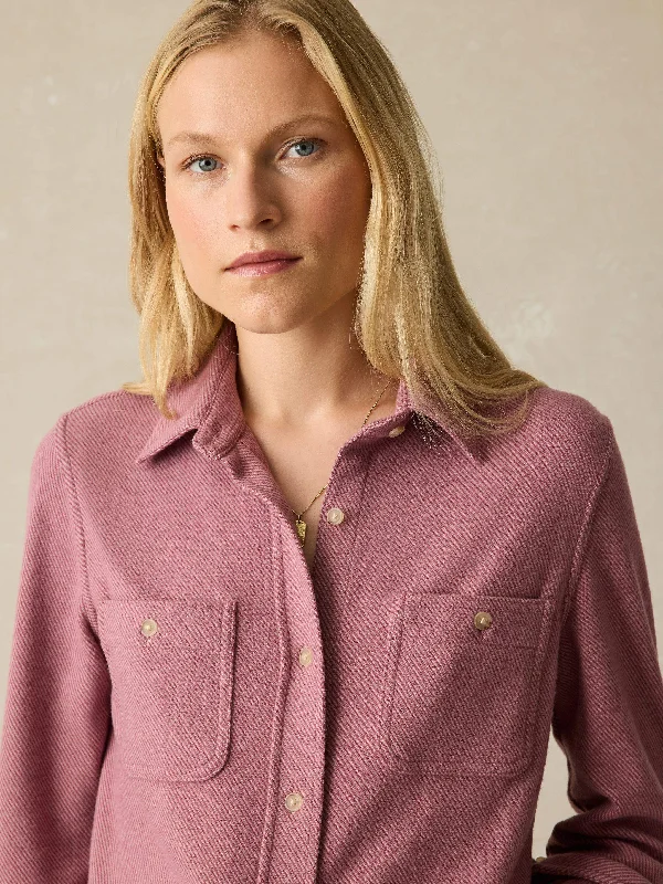 Legend™ Sweater Shirt - Rose Twill